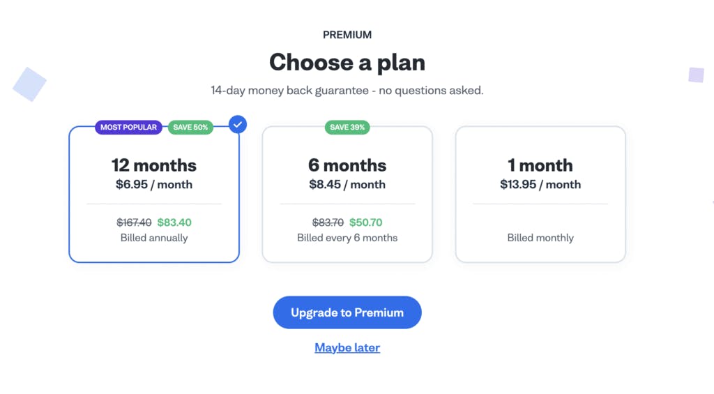 Busuu pricing - img