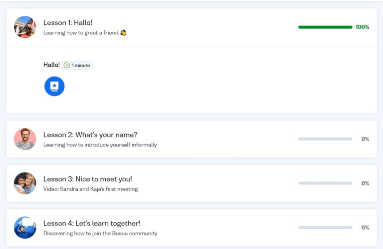 Busuu Lessons - img2