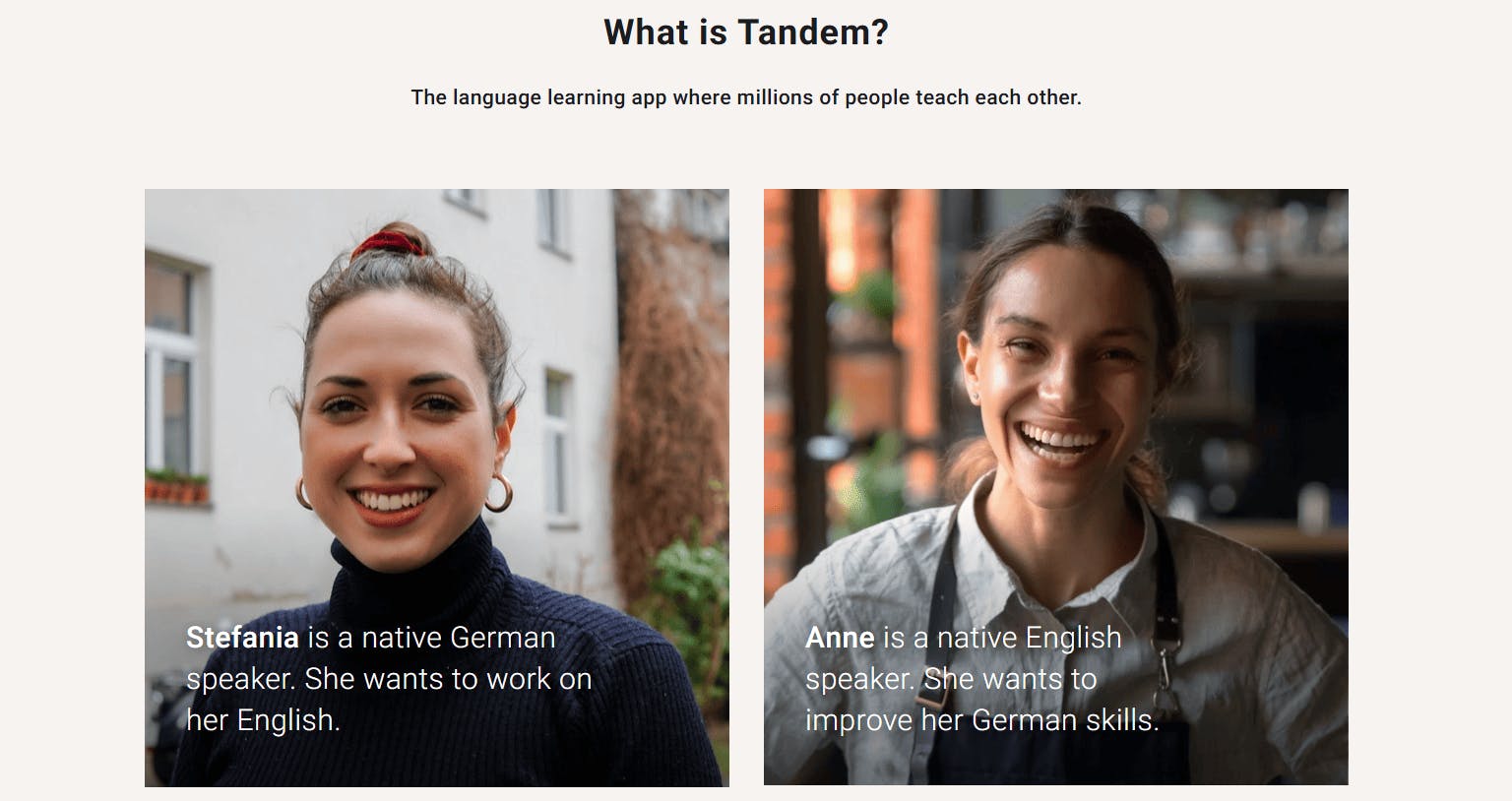 What is Tandem