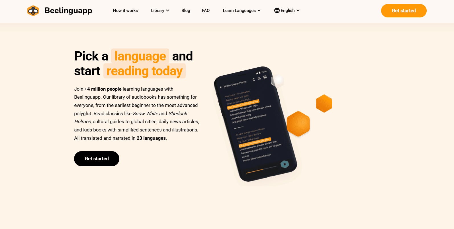 Beelinguapp start today