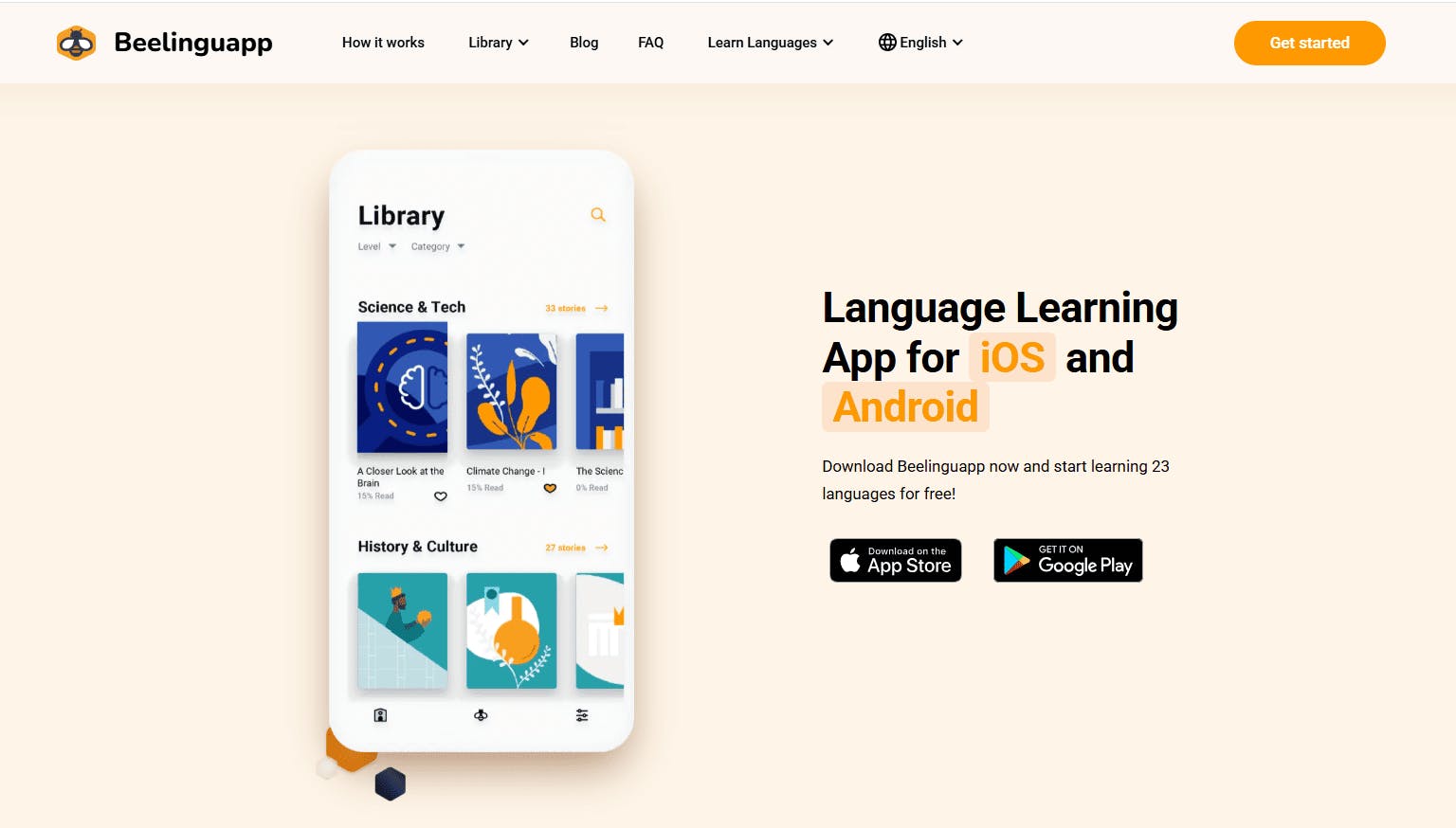Beelinguapp google playstore