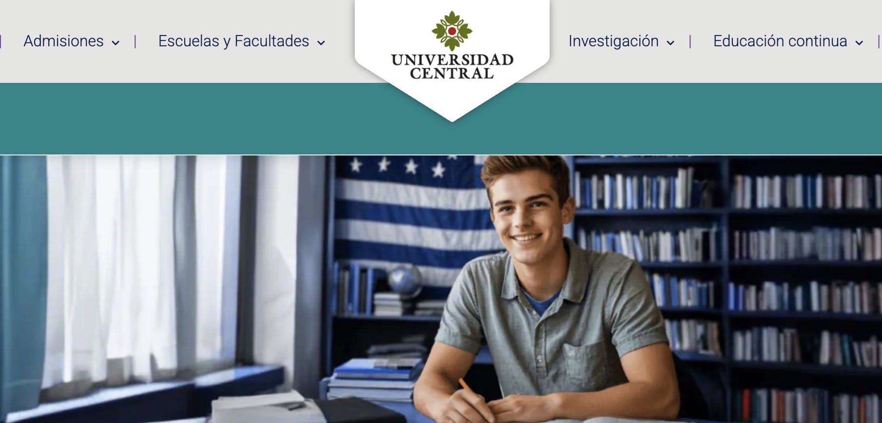 web de universidad central bogotá