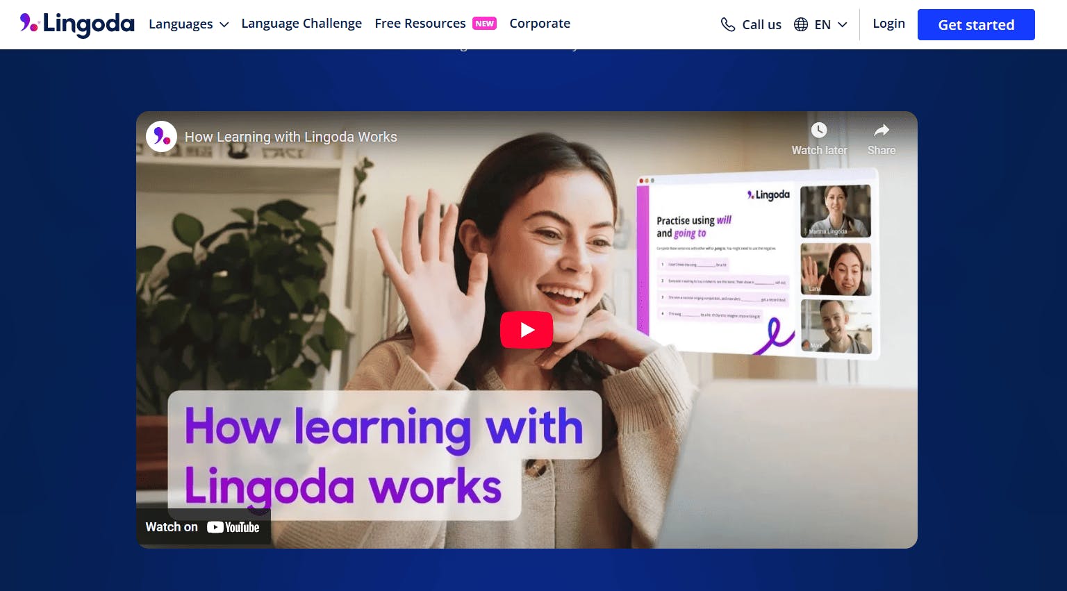 Learn with Lingoda