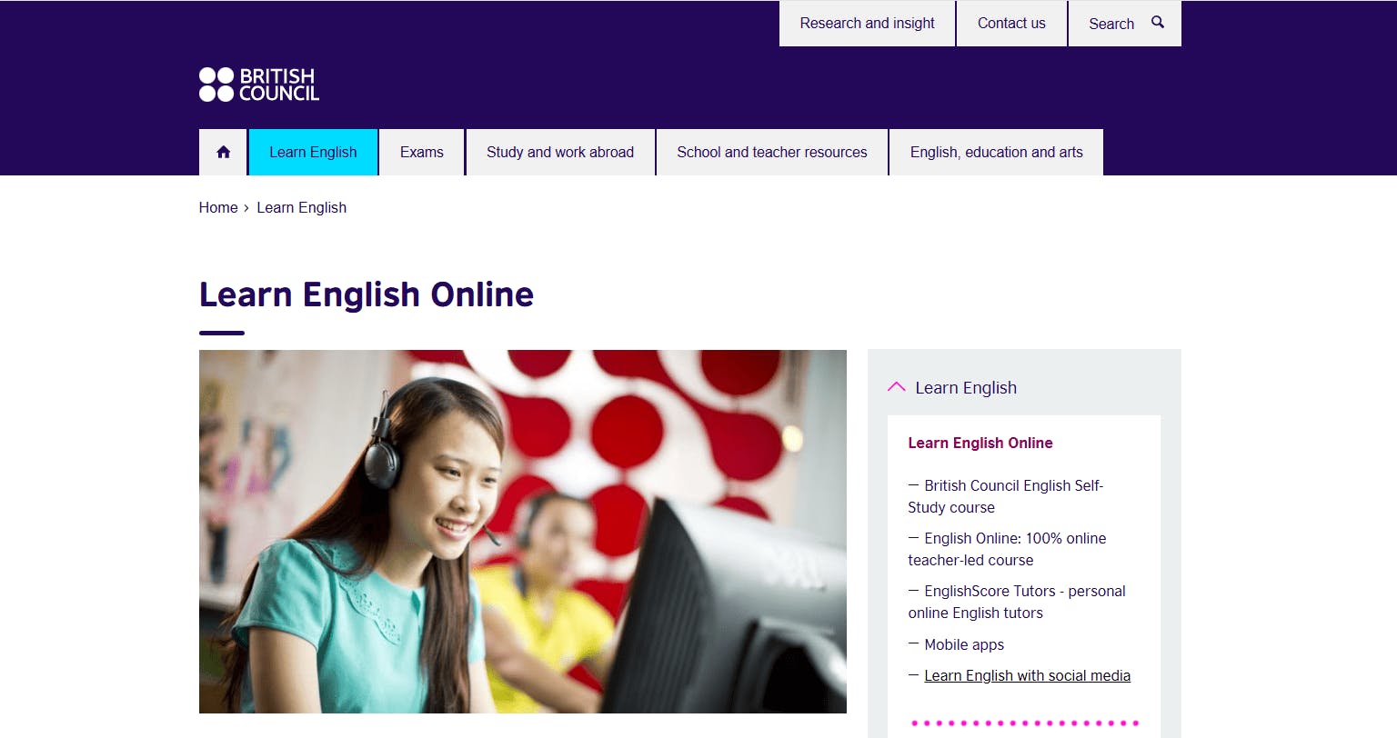 British council learn english