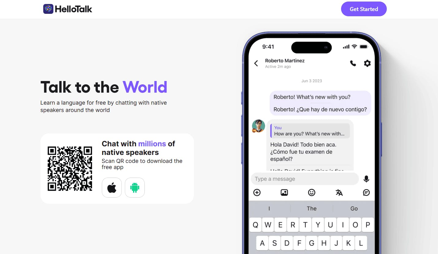 Hello Talk App download