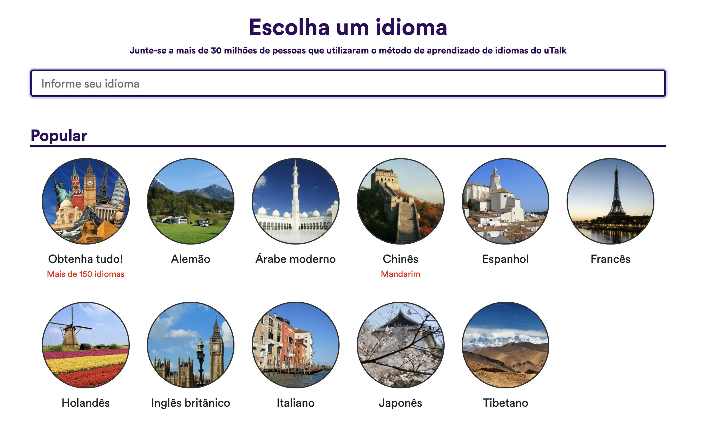 Utalk idiomas 