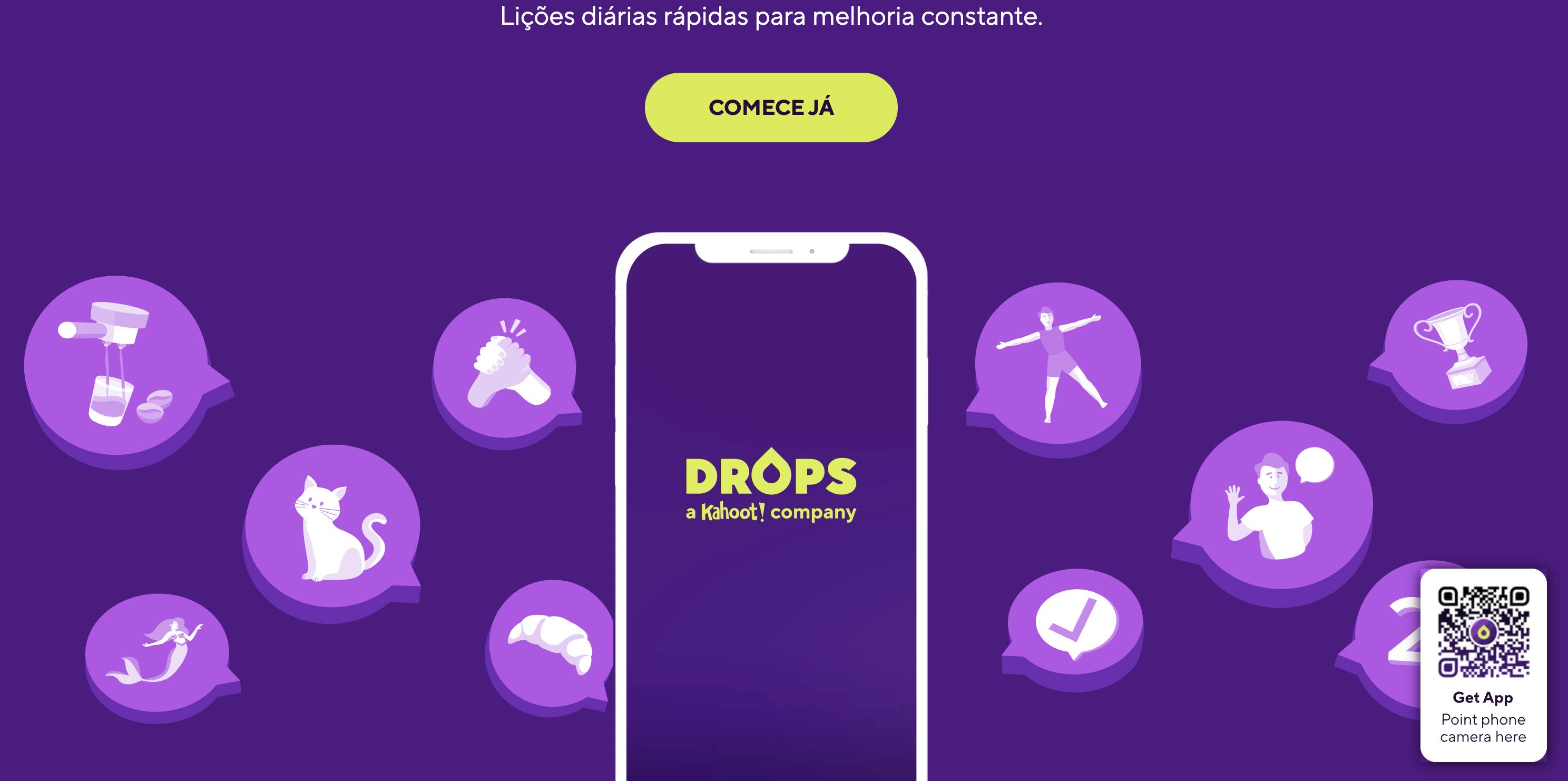 Jogos Drops para aprender
