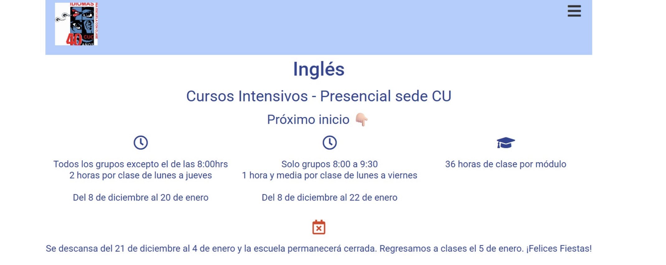 CUC instituto ingl&eacute;s