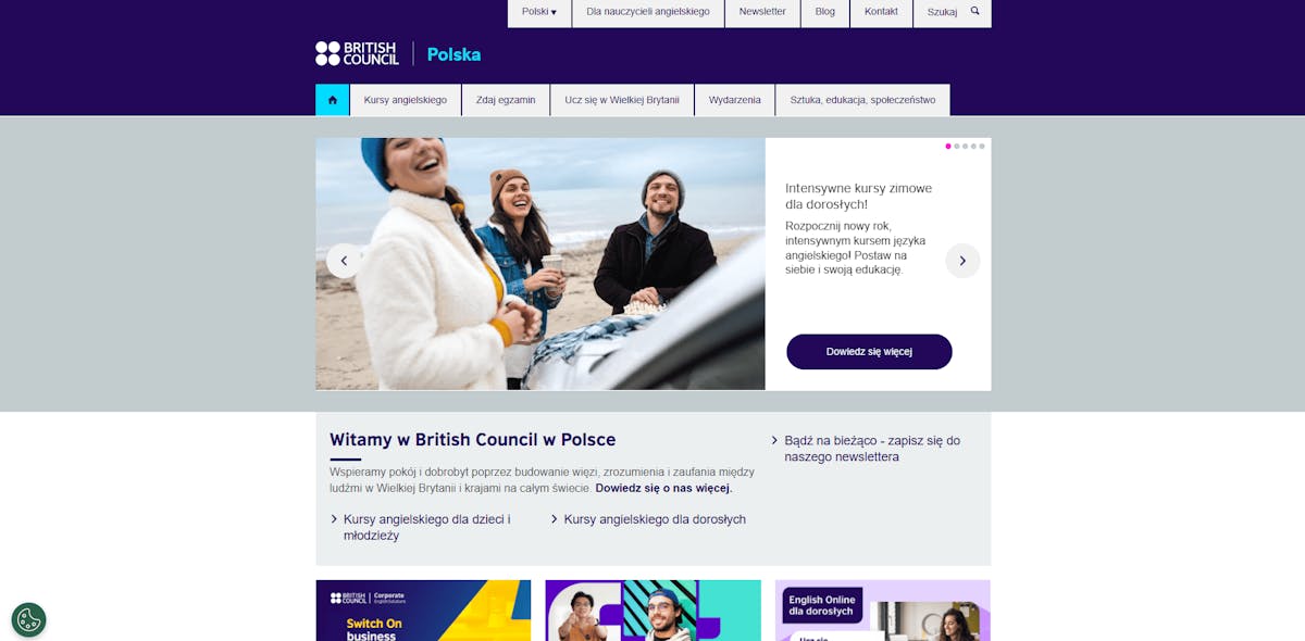 British Council Polska - strona główna
