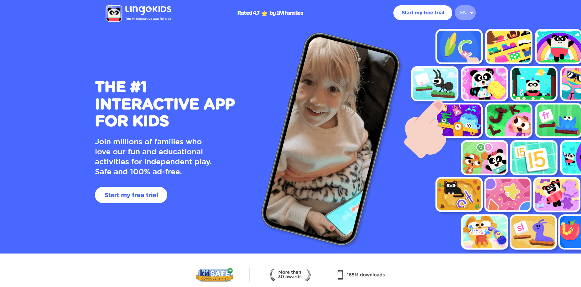 Lingokids - strona gł&oacute;wna