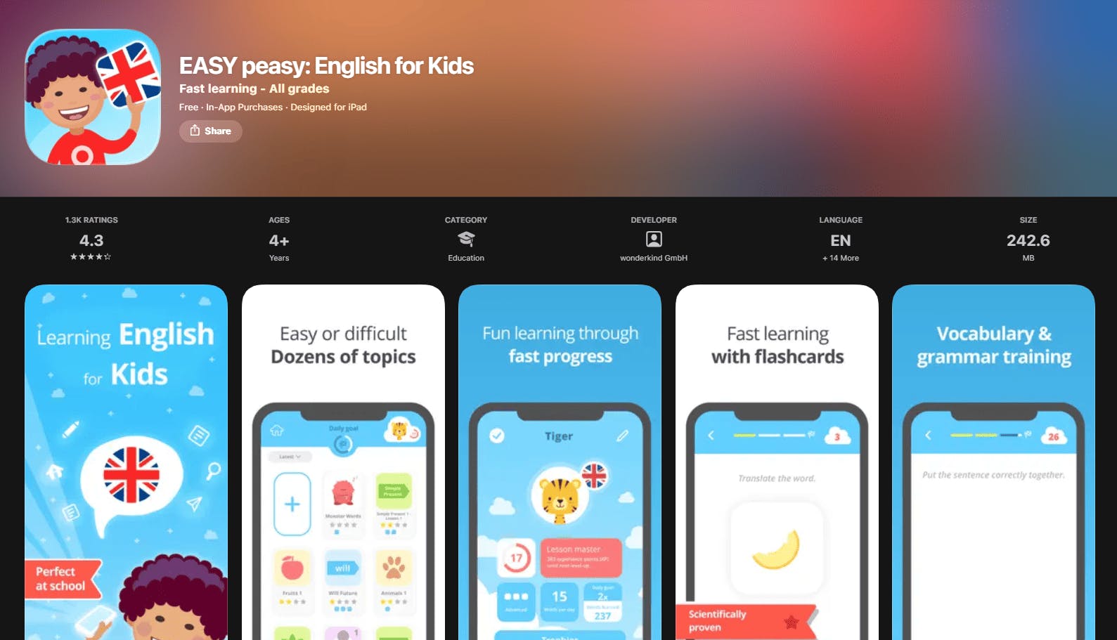 Easy Peasy - aplikacja