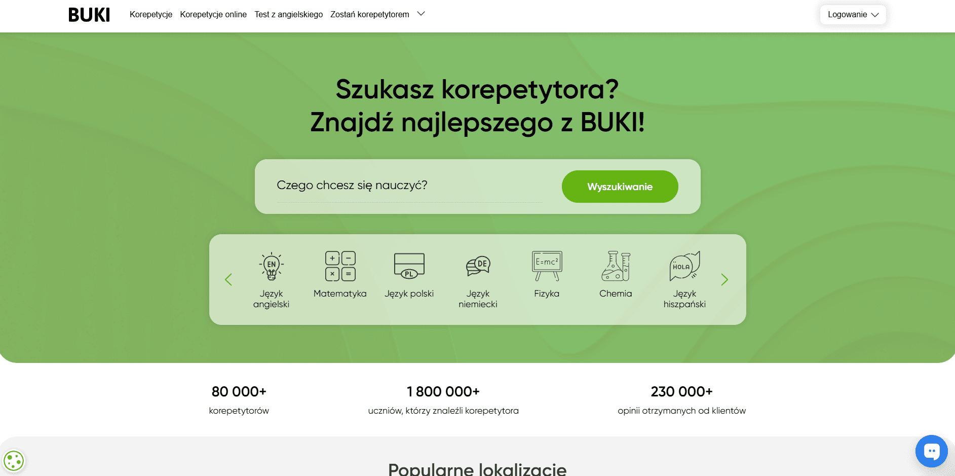 BUKI - strona gł&oacute;wna