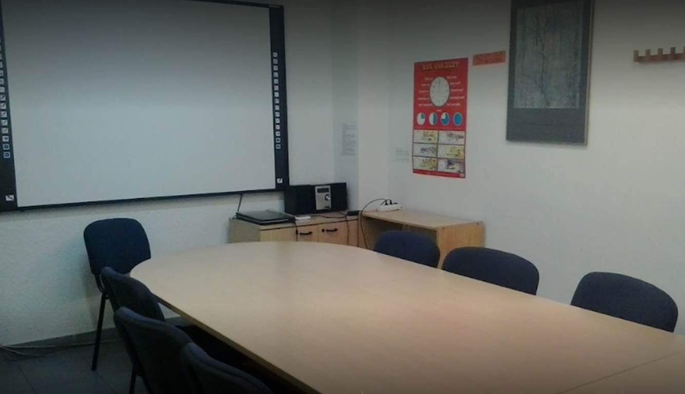 Salon de clases en English Languaje Intitute en Granollers