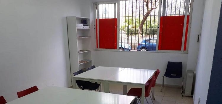Salón de clases del Winfield's English Language Center