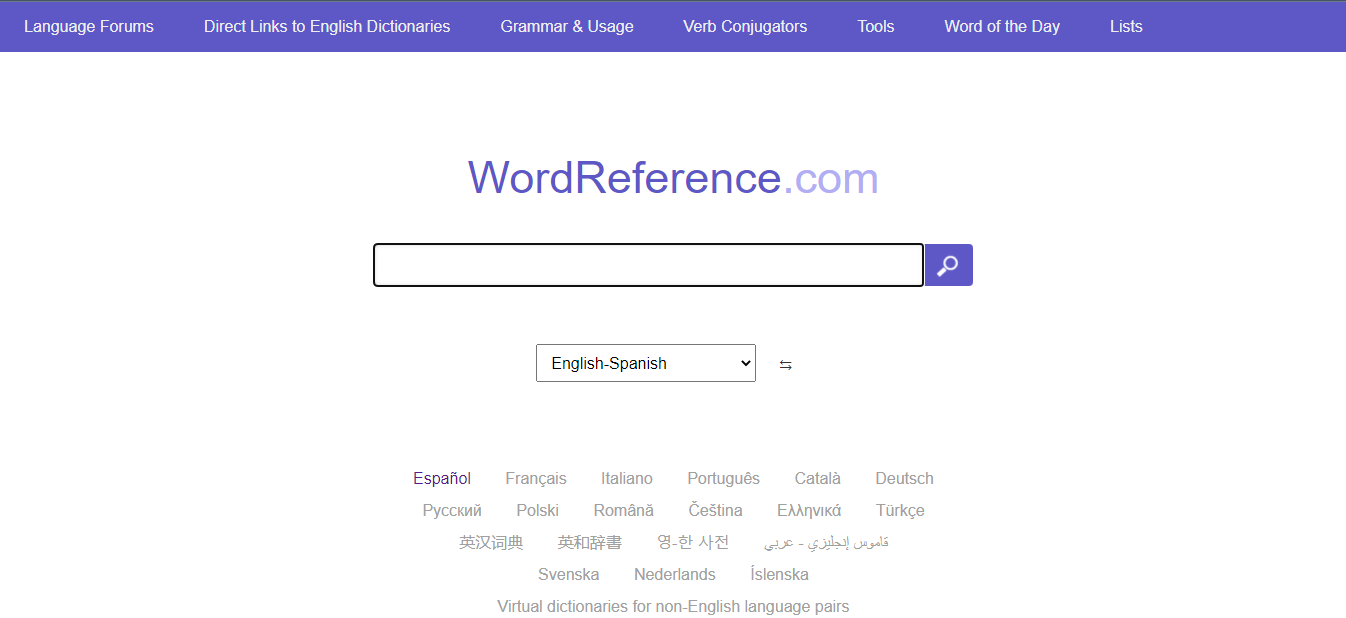 Refer&ecirc;ncia de Palavra