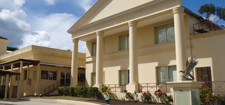 Fachada de Escuela Americana de Tegucigalpa