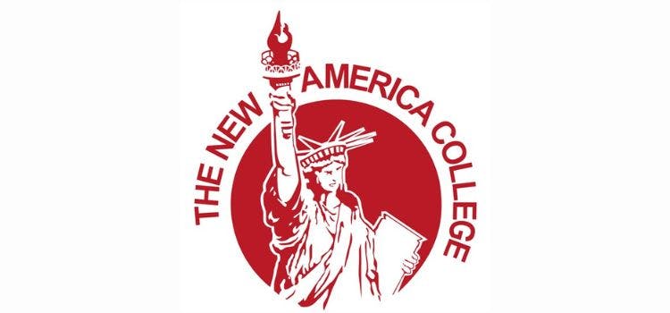 Logo do The New American College em Denver