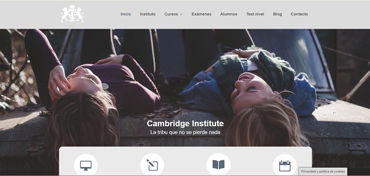 web de cambridge institute