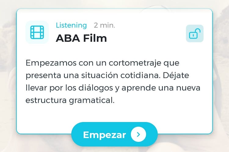 Lecciones en aba english