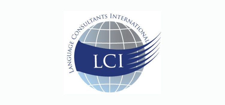 Logo do LCI Language Center em Denver