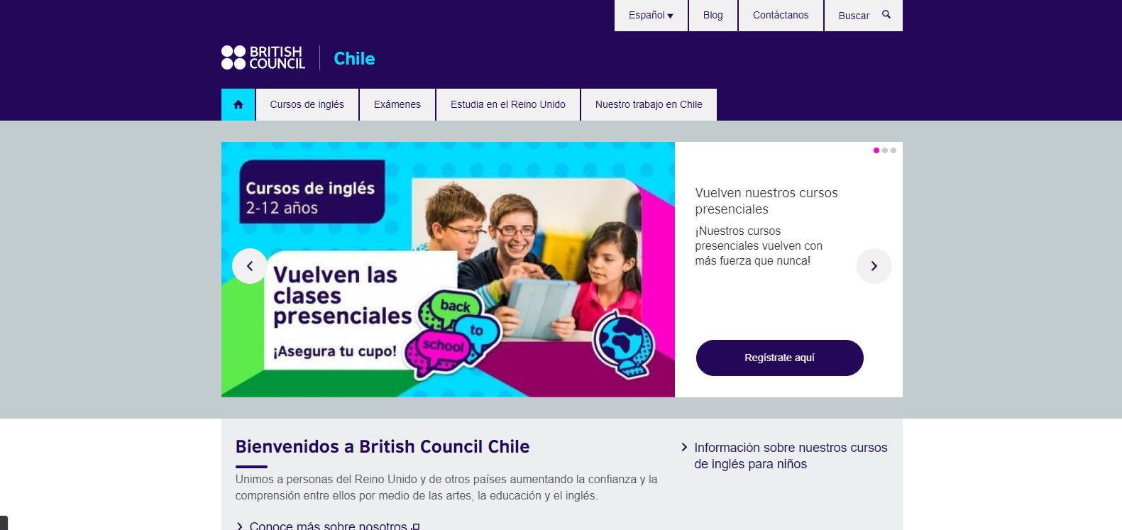 British council chile para aprender ingl&eacute;s