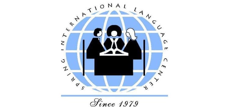 Logo do Sping International Language Center em Denver