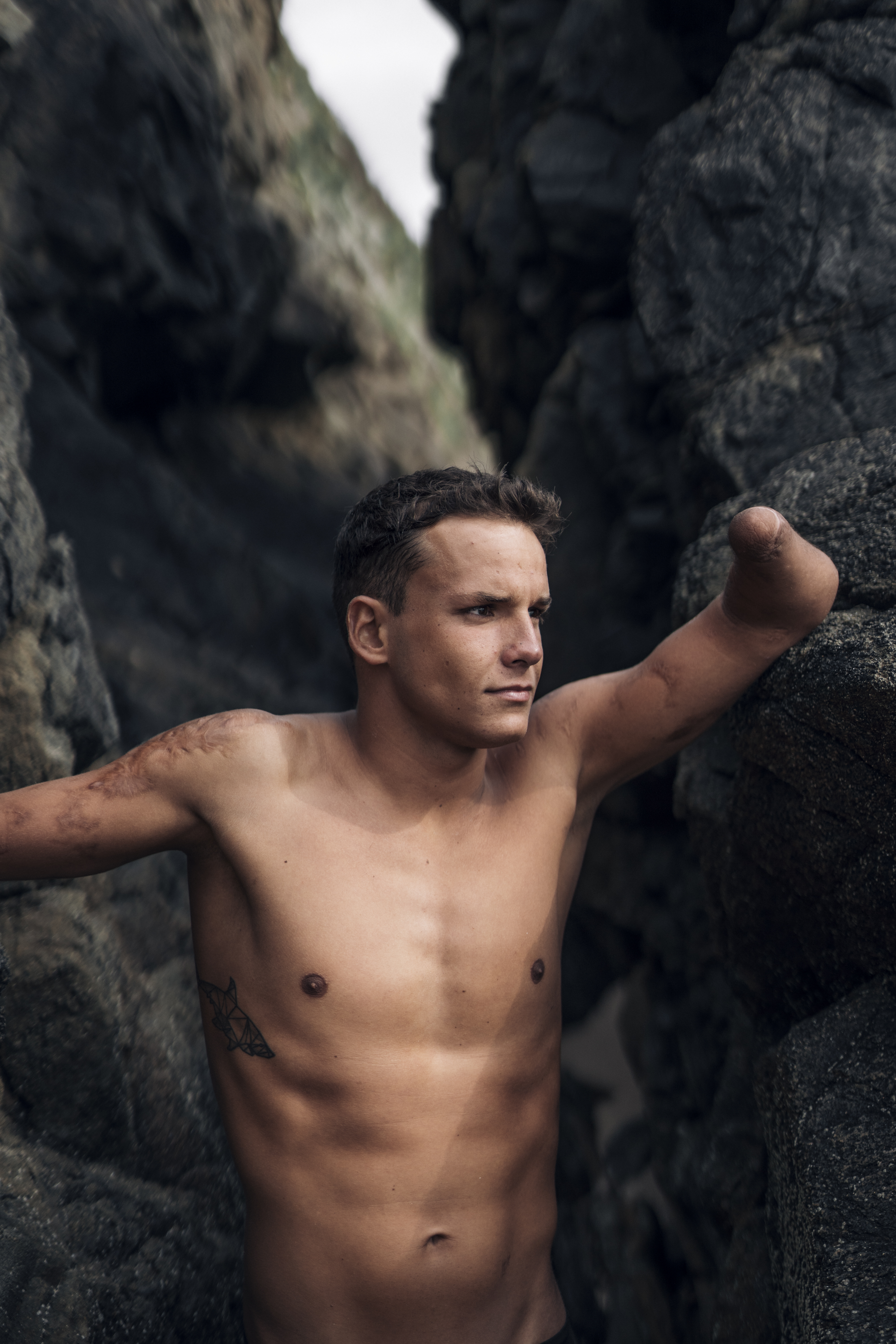 Théo Curin the paralympian swimmer