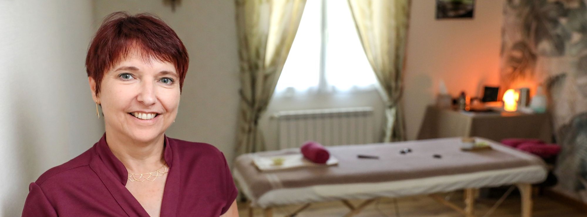 Salon de Massage Sampat de la maison d'hôtes Au Paradis Vert