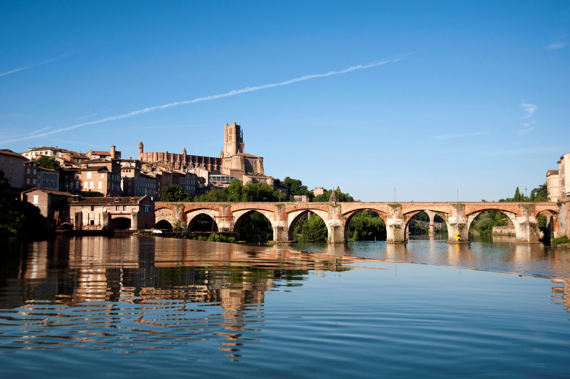 Vue sur la cité Episcopale d'Albi