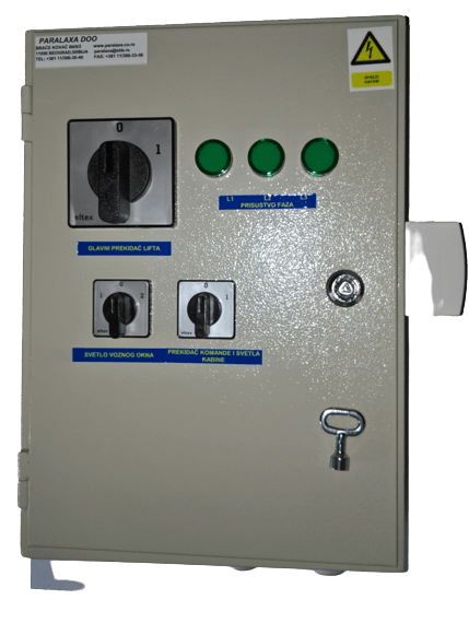 Main switch board