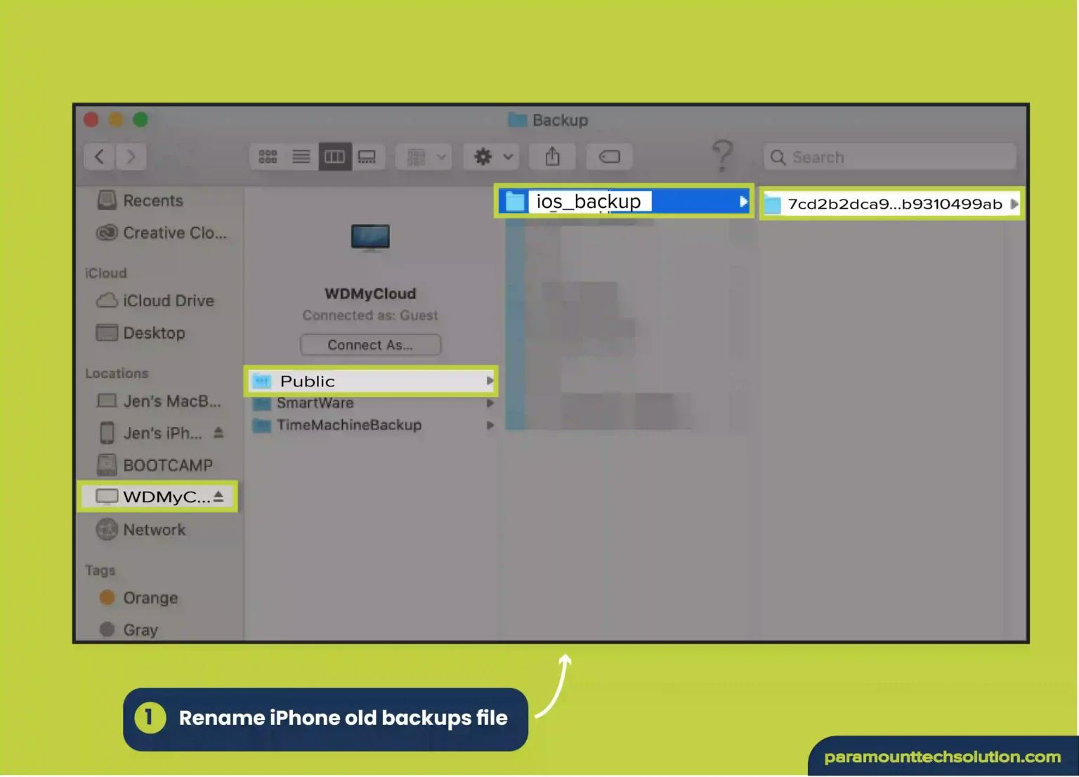 how to backup an iPhone to external hard drive detailed backup blog