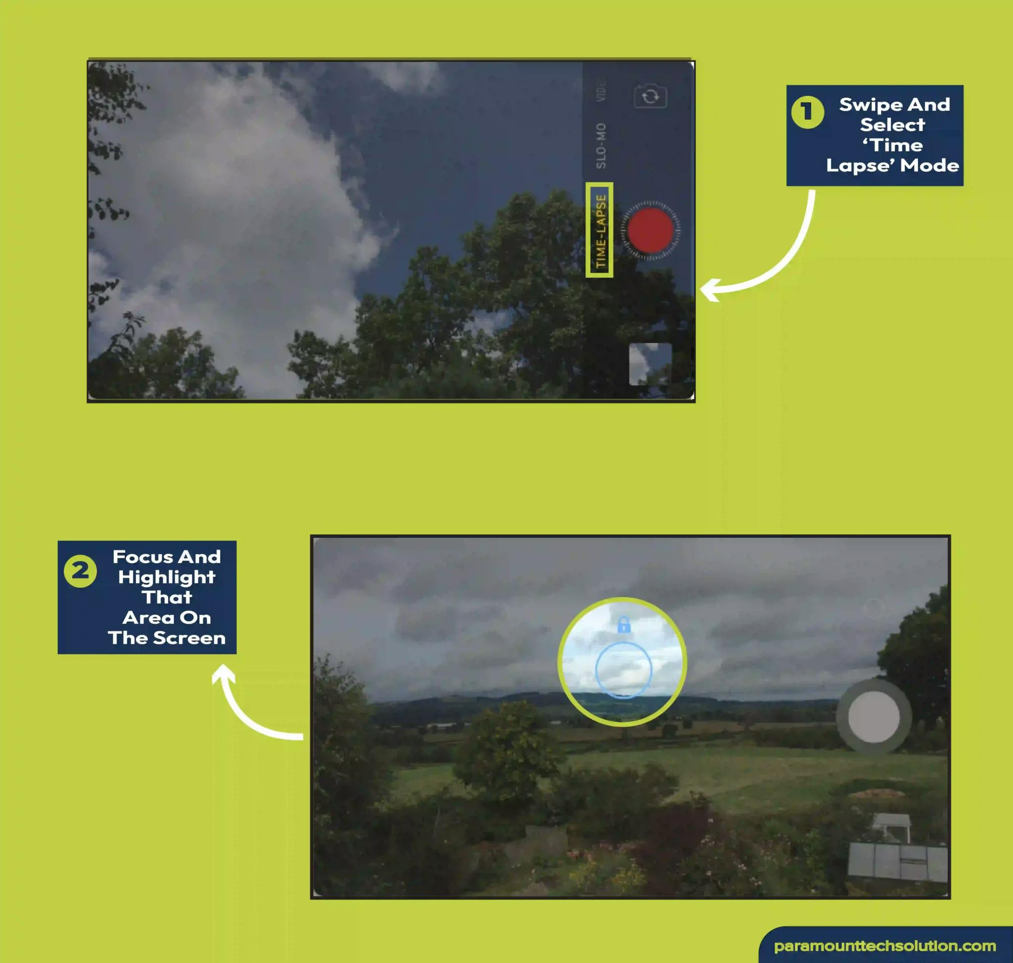 Time-lapse Camera for iPhone amazing option of time lapse video iPhone