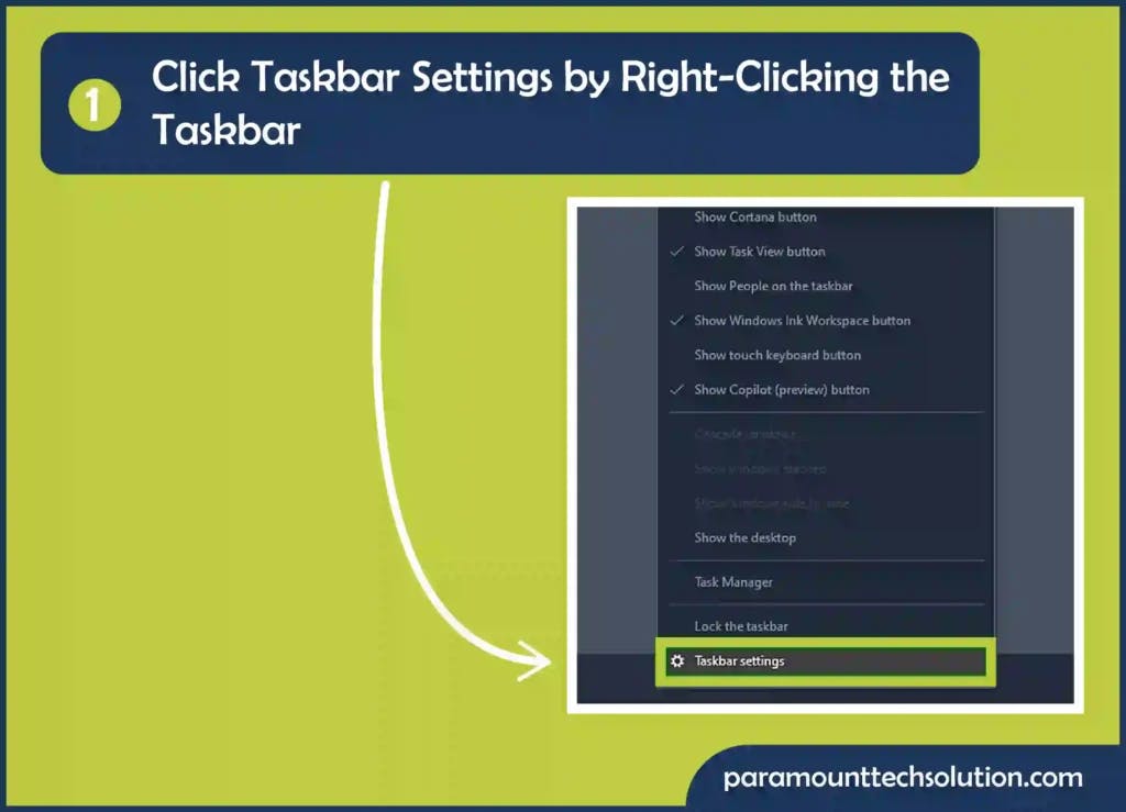 Move Taskbar in Windows 10