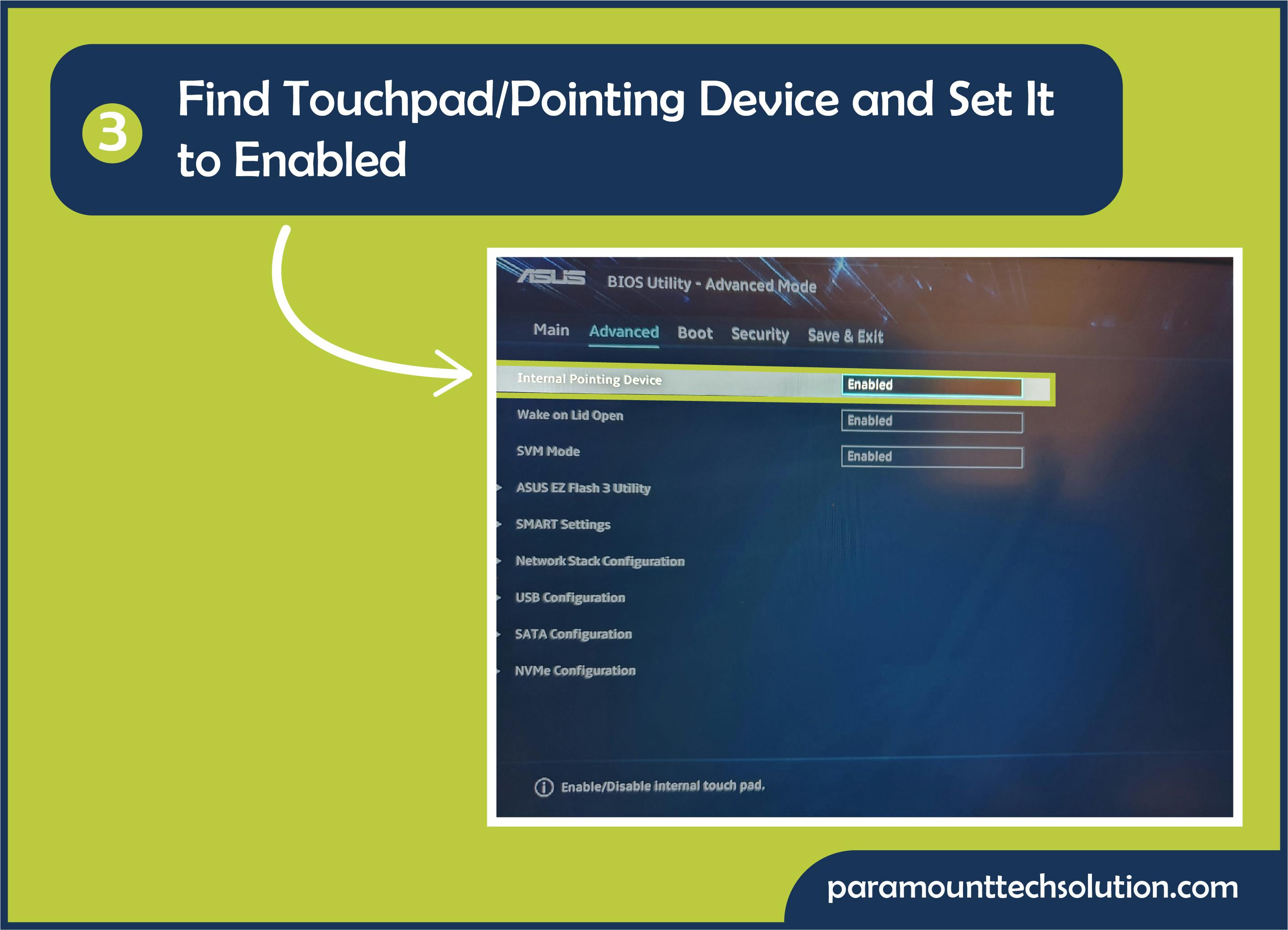  Find Touchpad/Pointing Device
