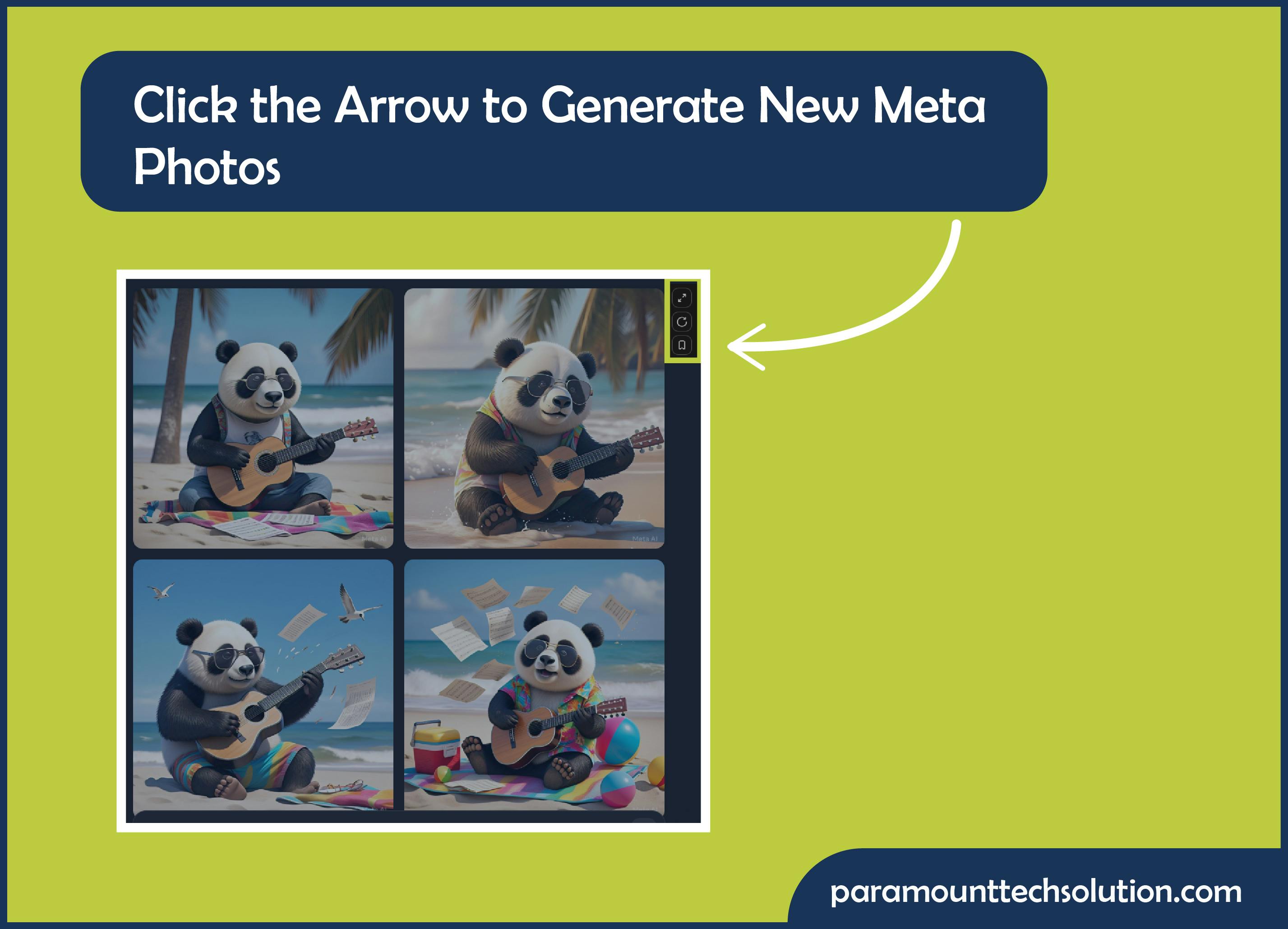 Click on meta photo to regenerate