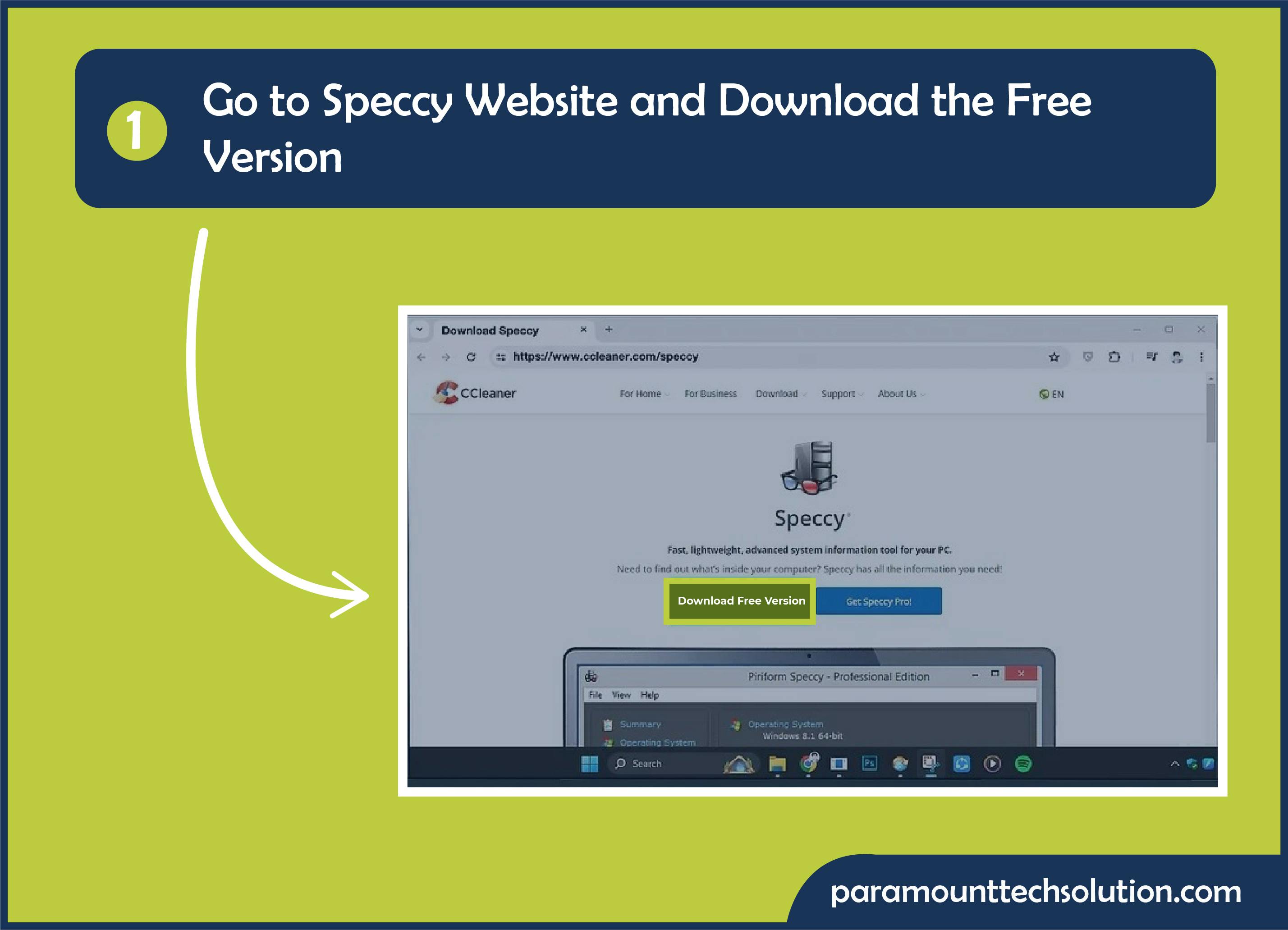Download speech version to check PC model