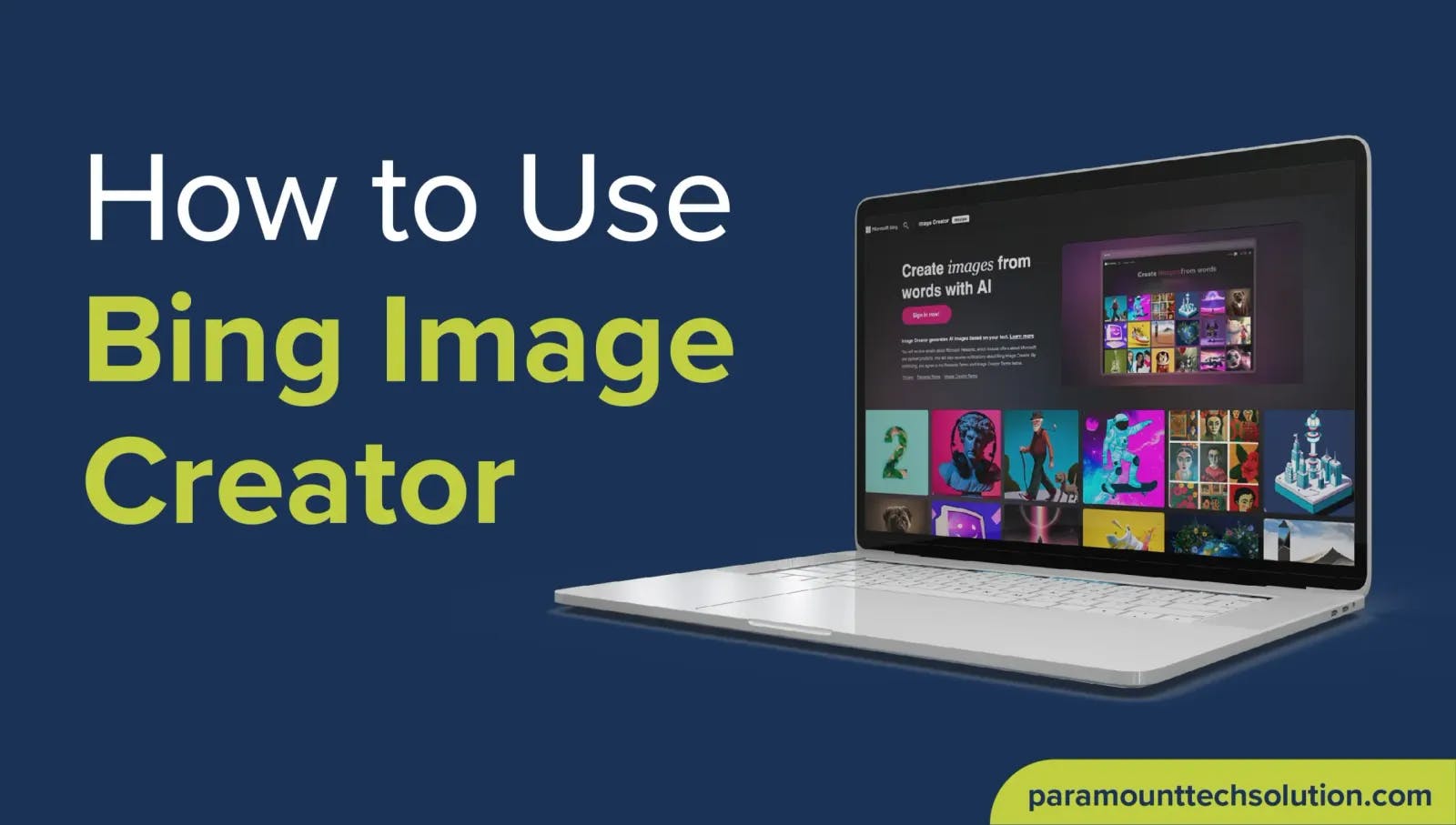 How to Use Bing Image Creator : Beginner's Guide to Bing AI Image Generator