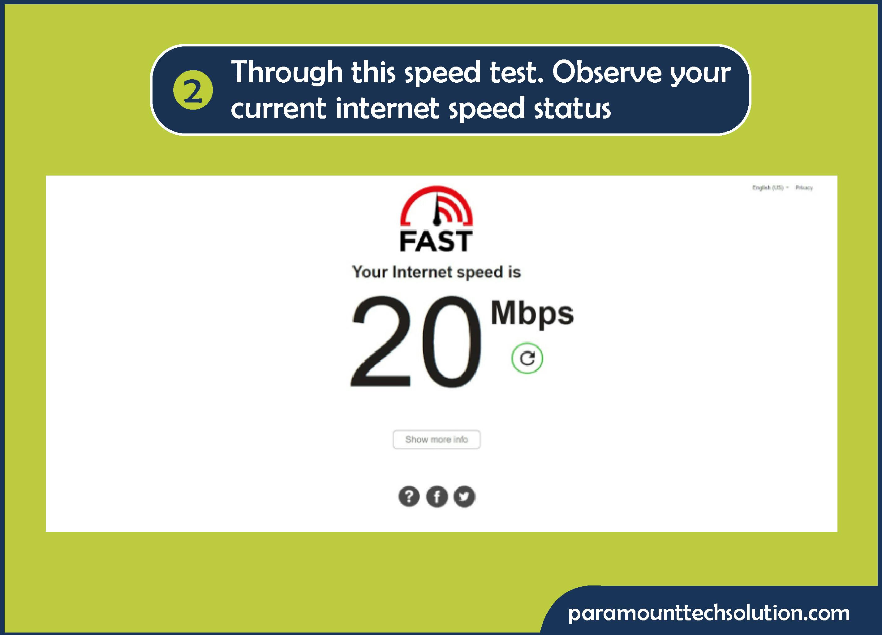 alt="Restarting your router is a possible solution to Zoomerror code 10004. Through this speed test. Observe your current internet speed status"