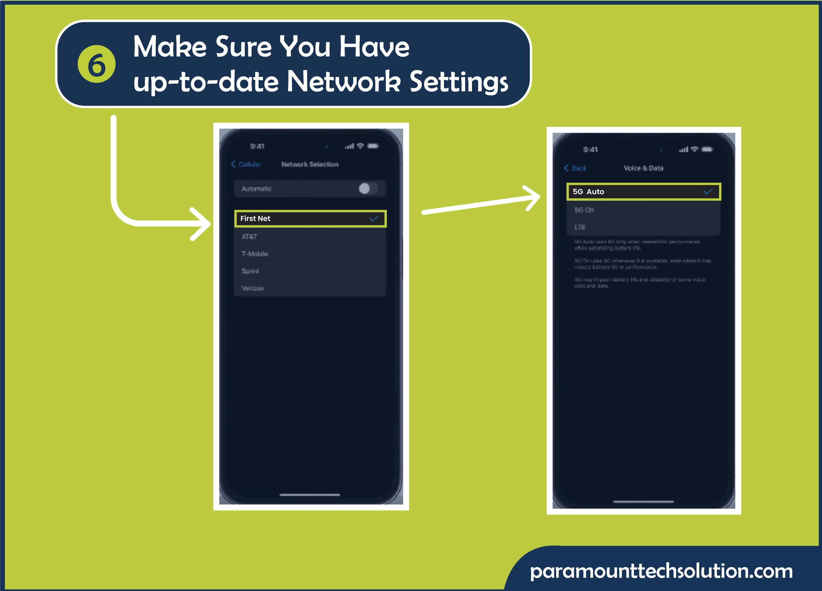 makesure yo have uptodate setting