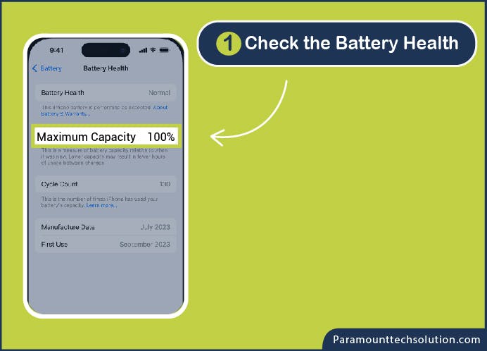 Fix the iPhone battery not charging issue