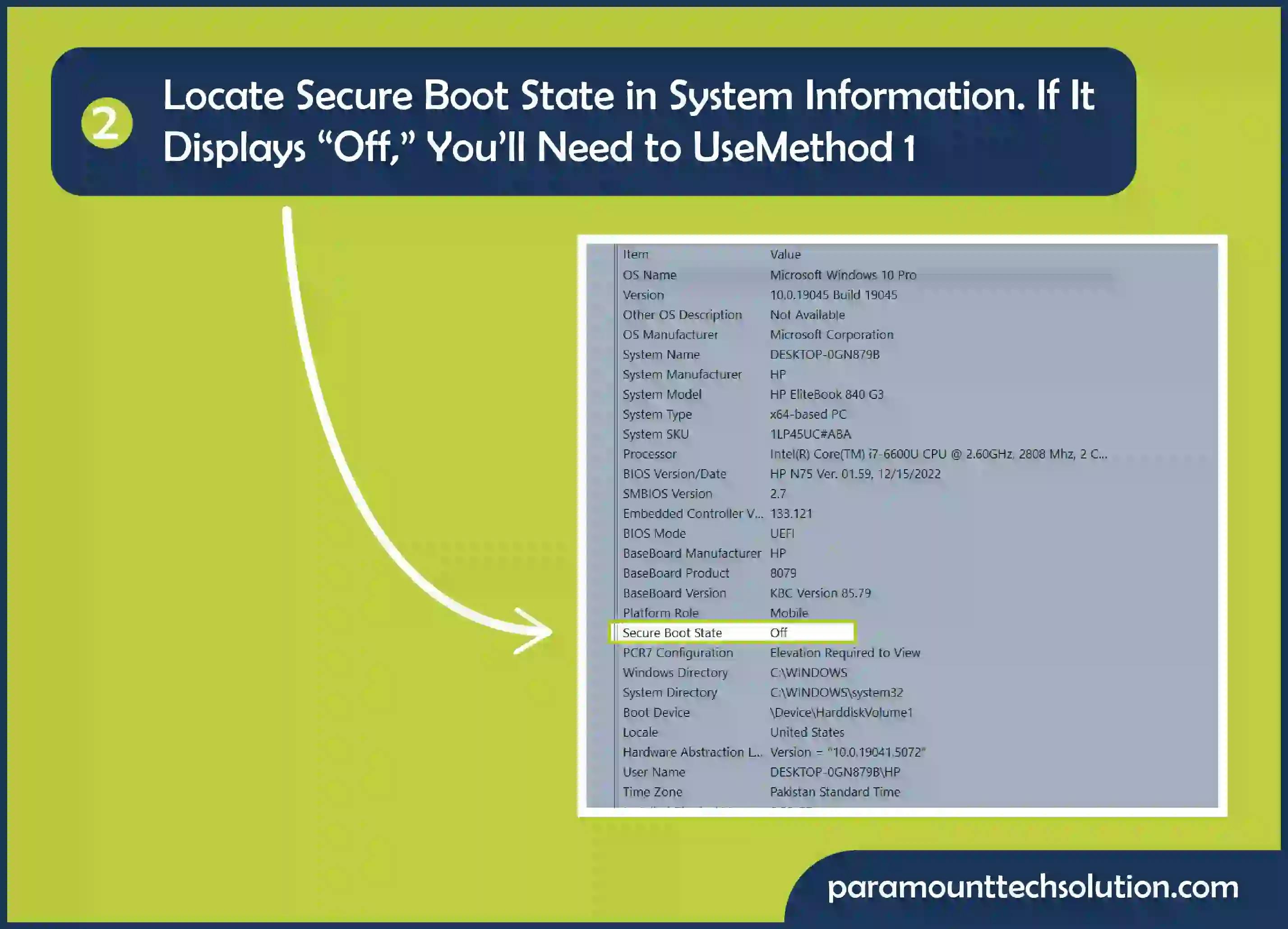 Use Method 1 to boot in secure mode.