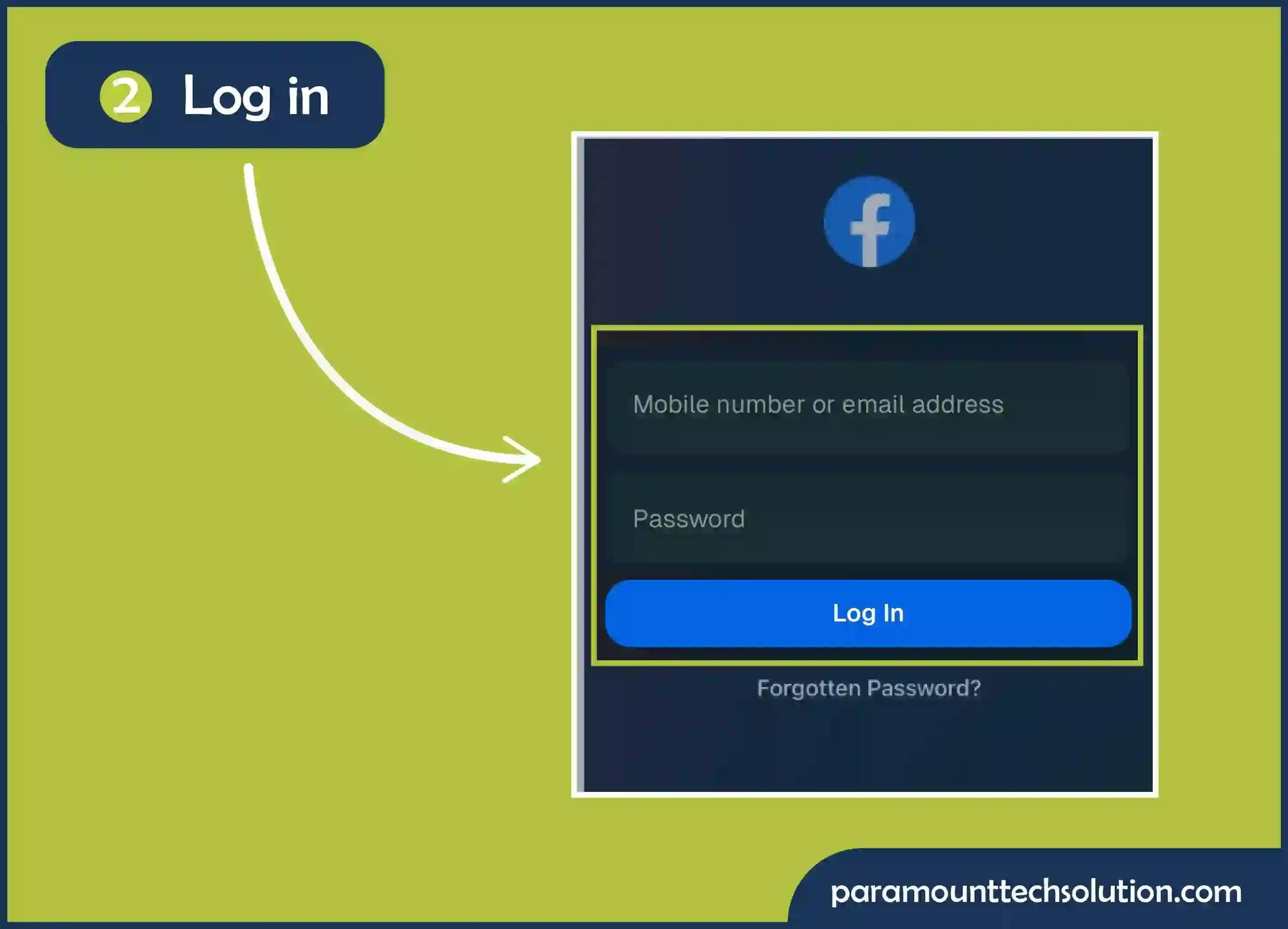 Login using your email and password