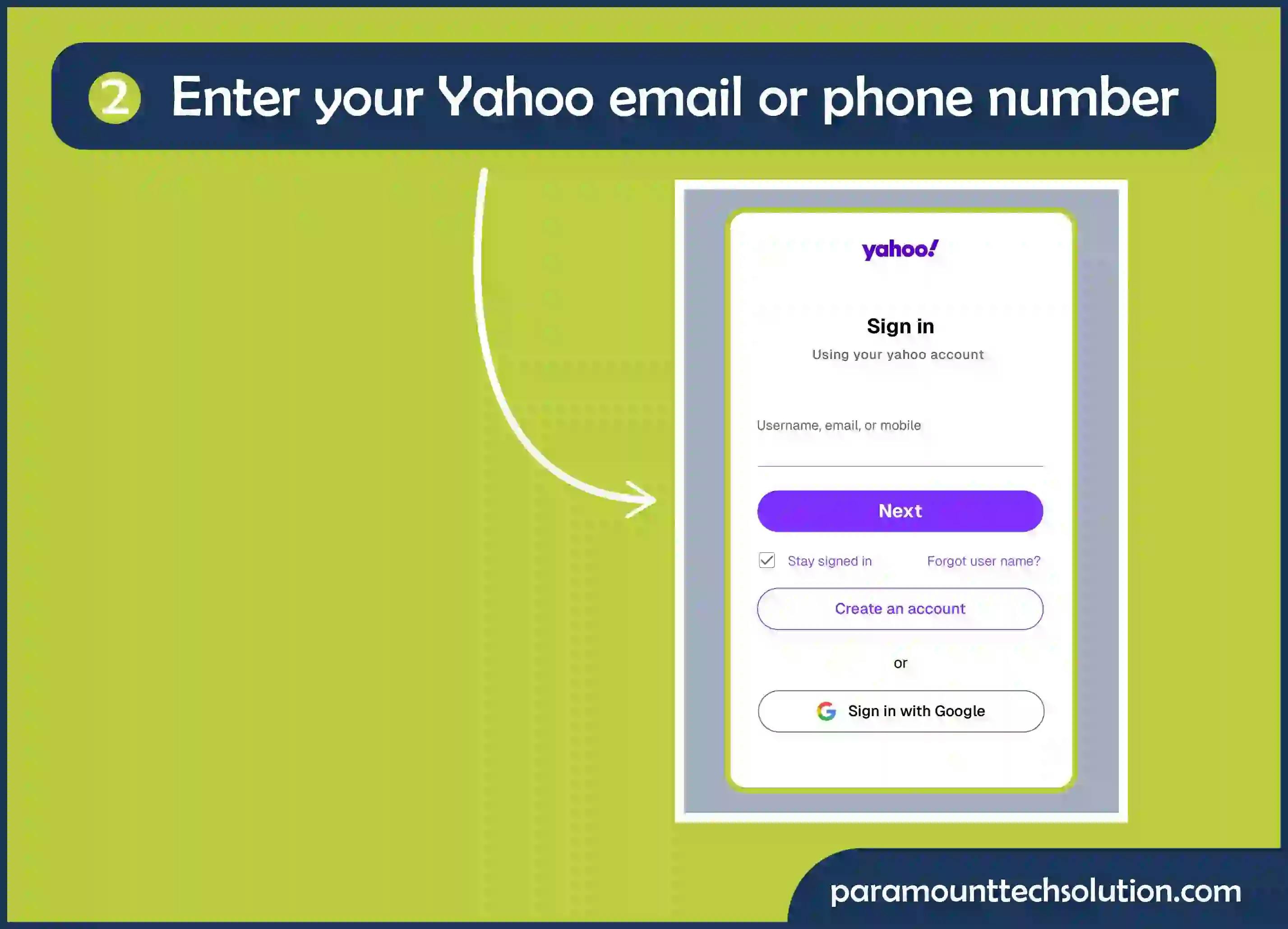 Enter your email belongs to your account 