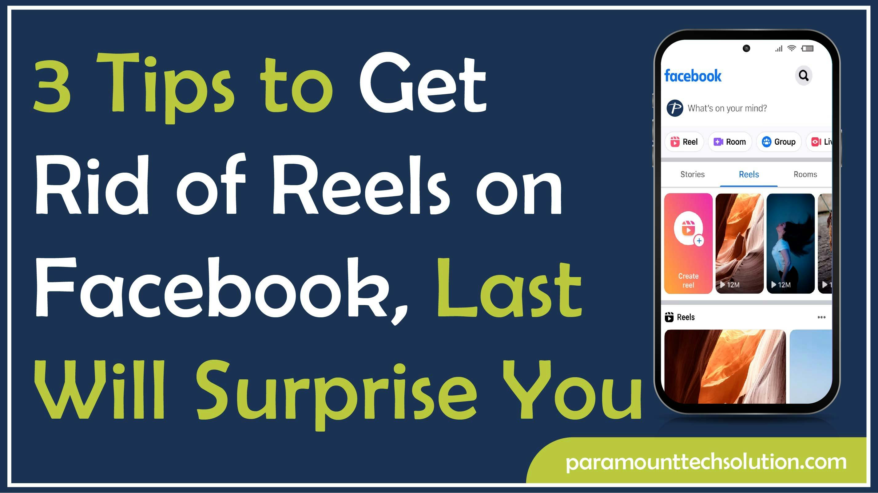 Tips to Get Rid of Reels on Facebook, Last One Will Surprise You