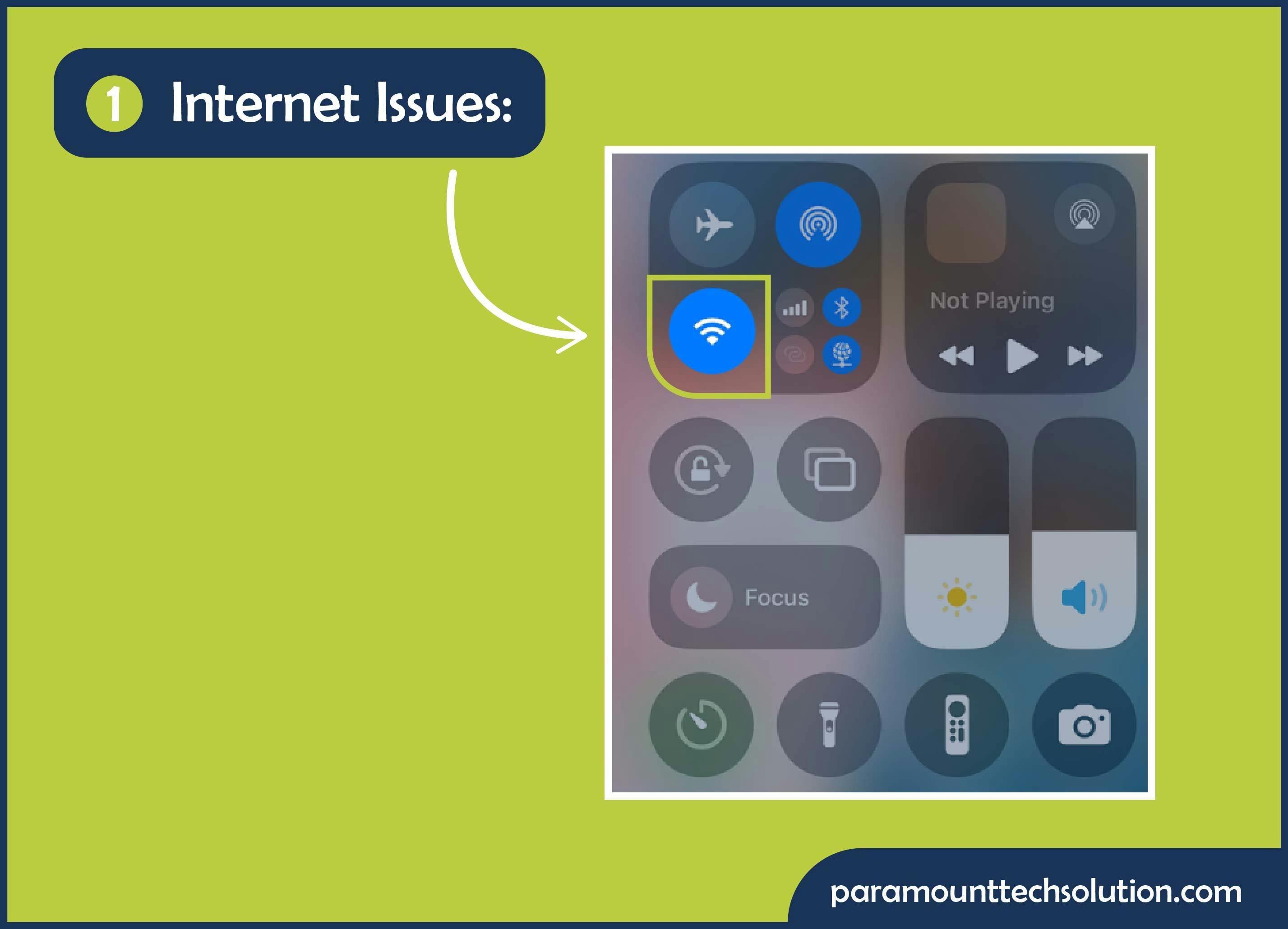 A weak or unstable internet issue is the cause of  Messenger not working