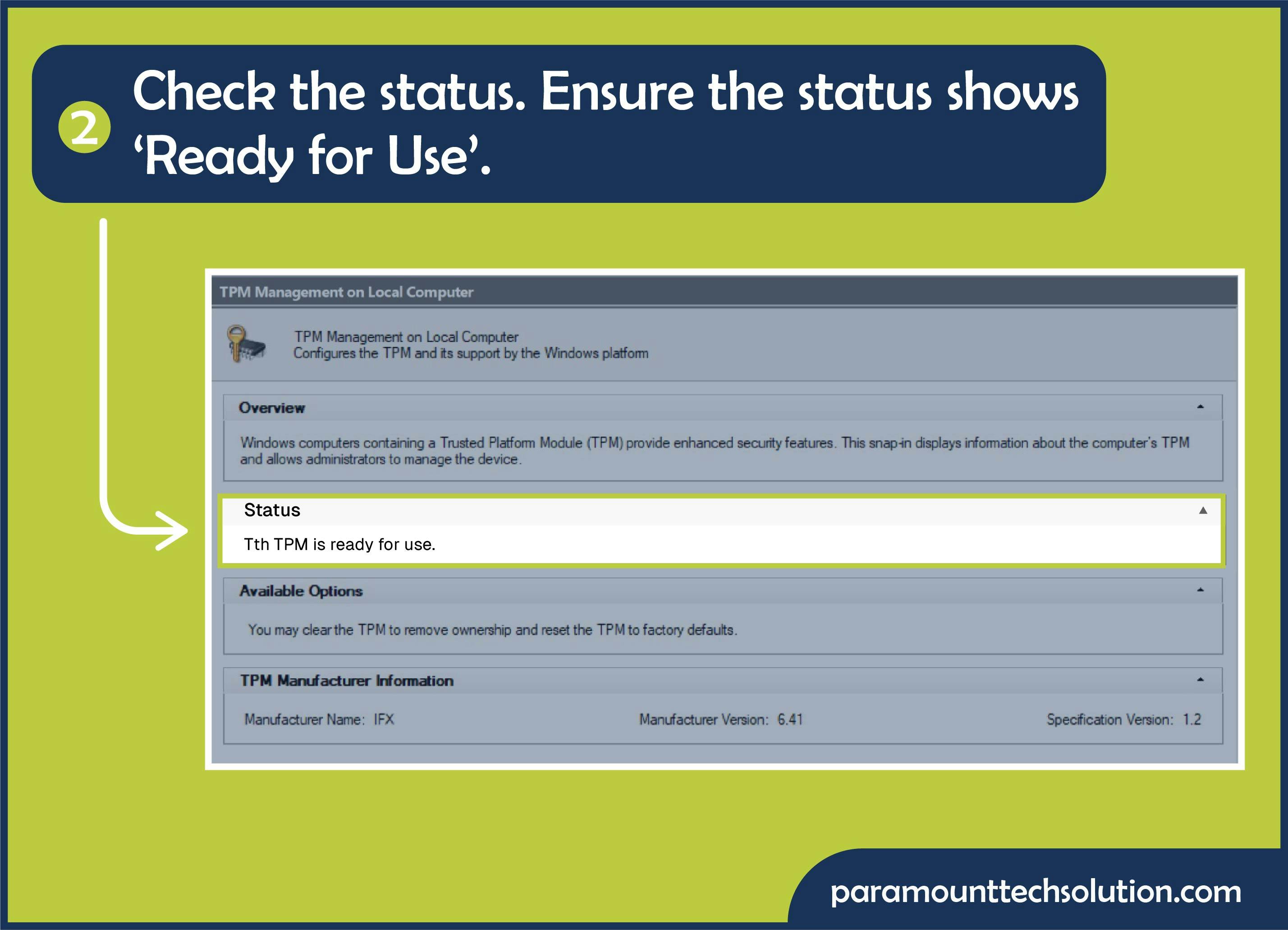 Enable TPM 2.0