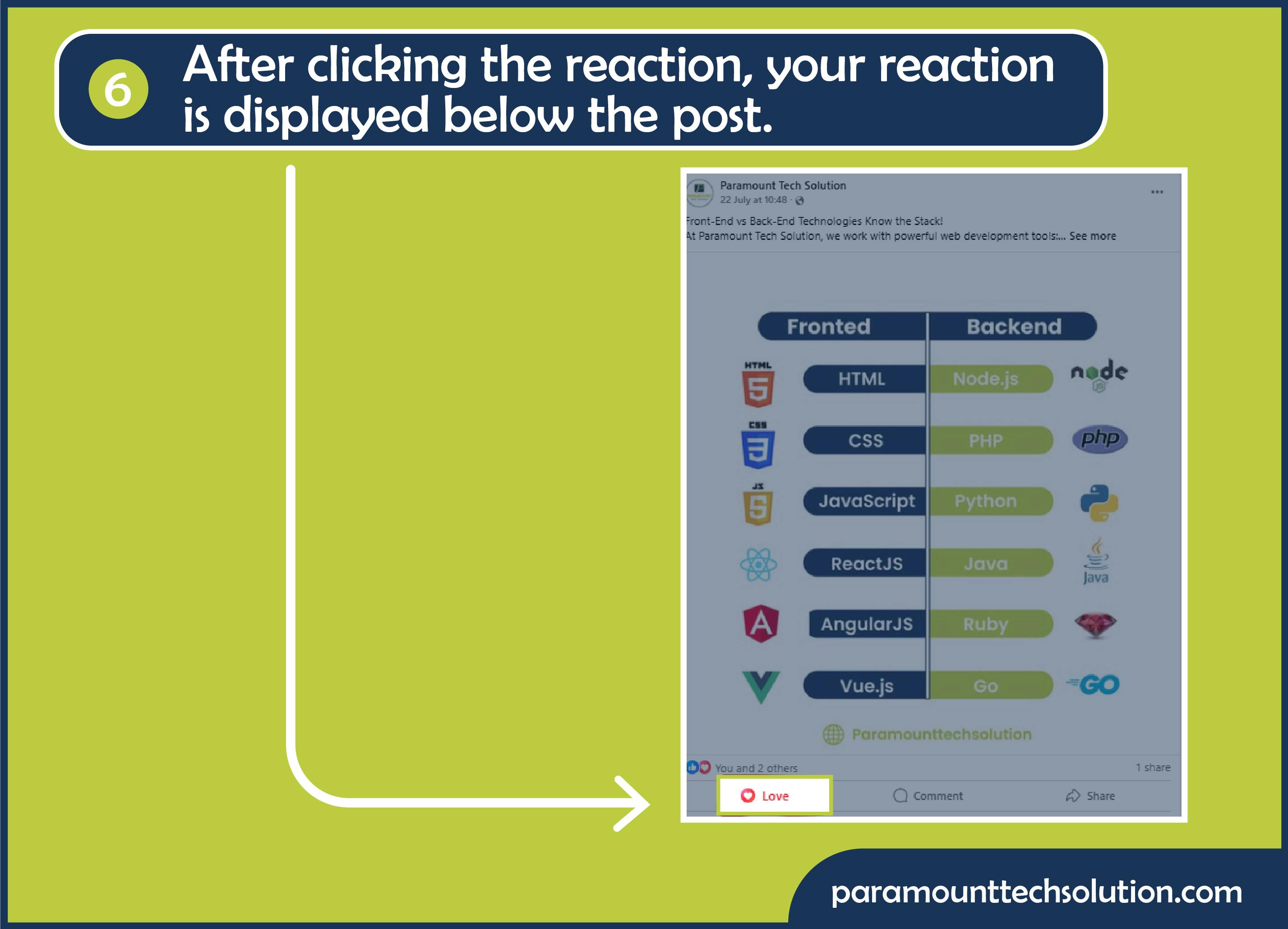 How to React to Posts on Facebook