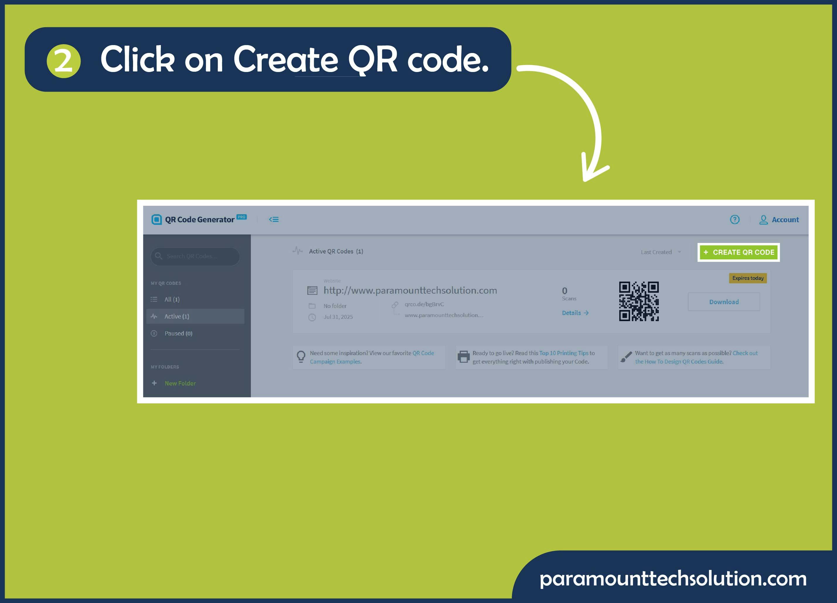 Business QR code