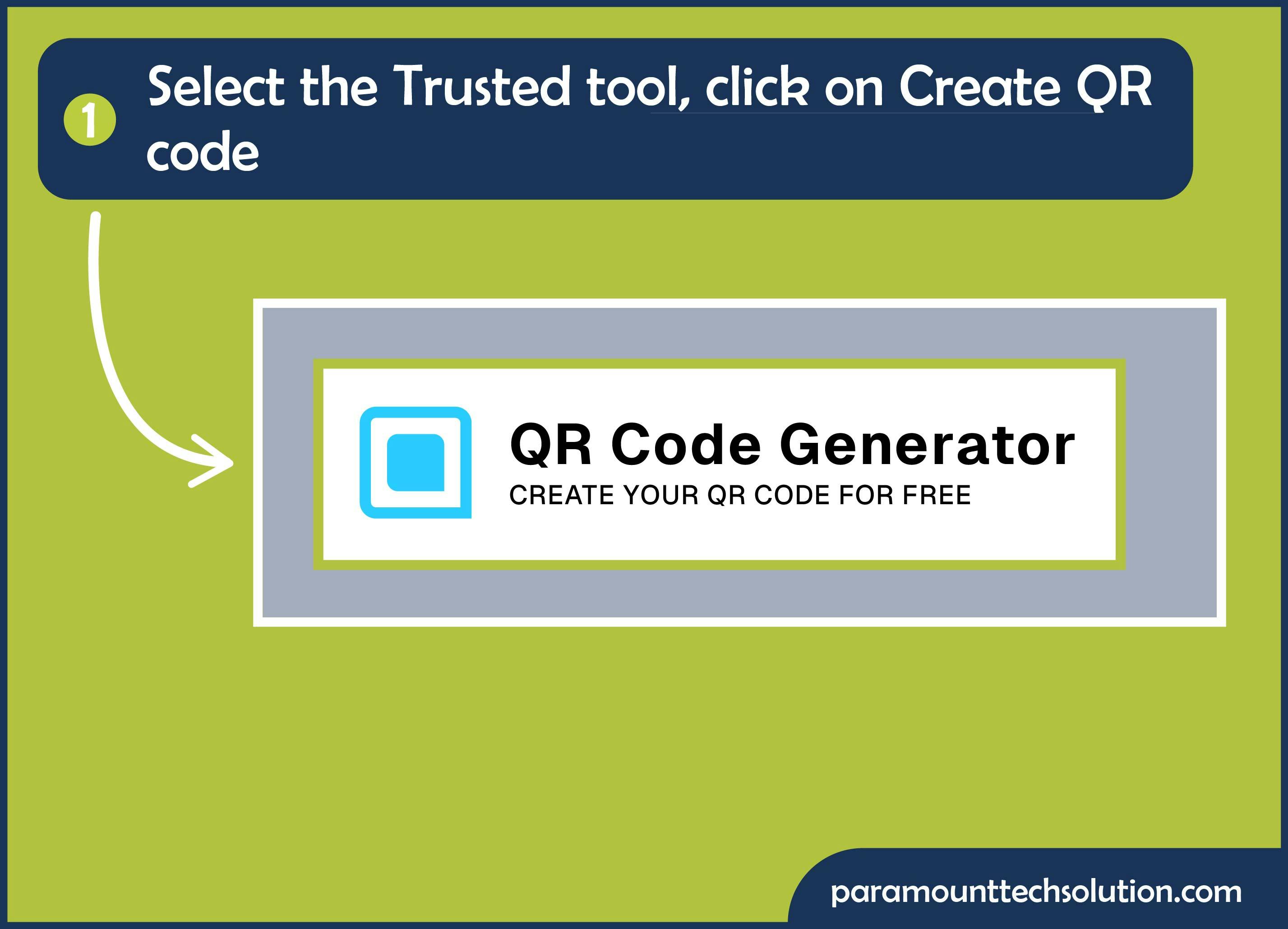 Generate a QR code for your business