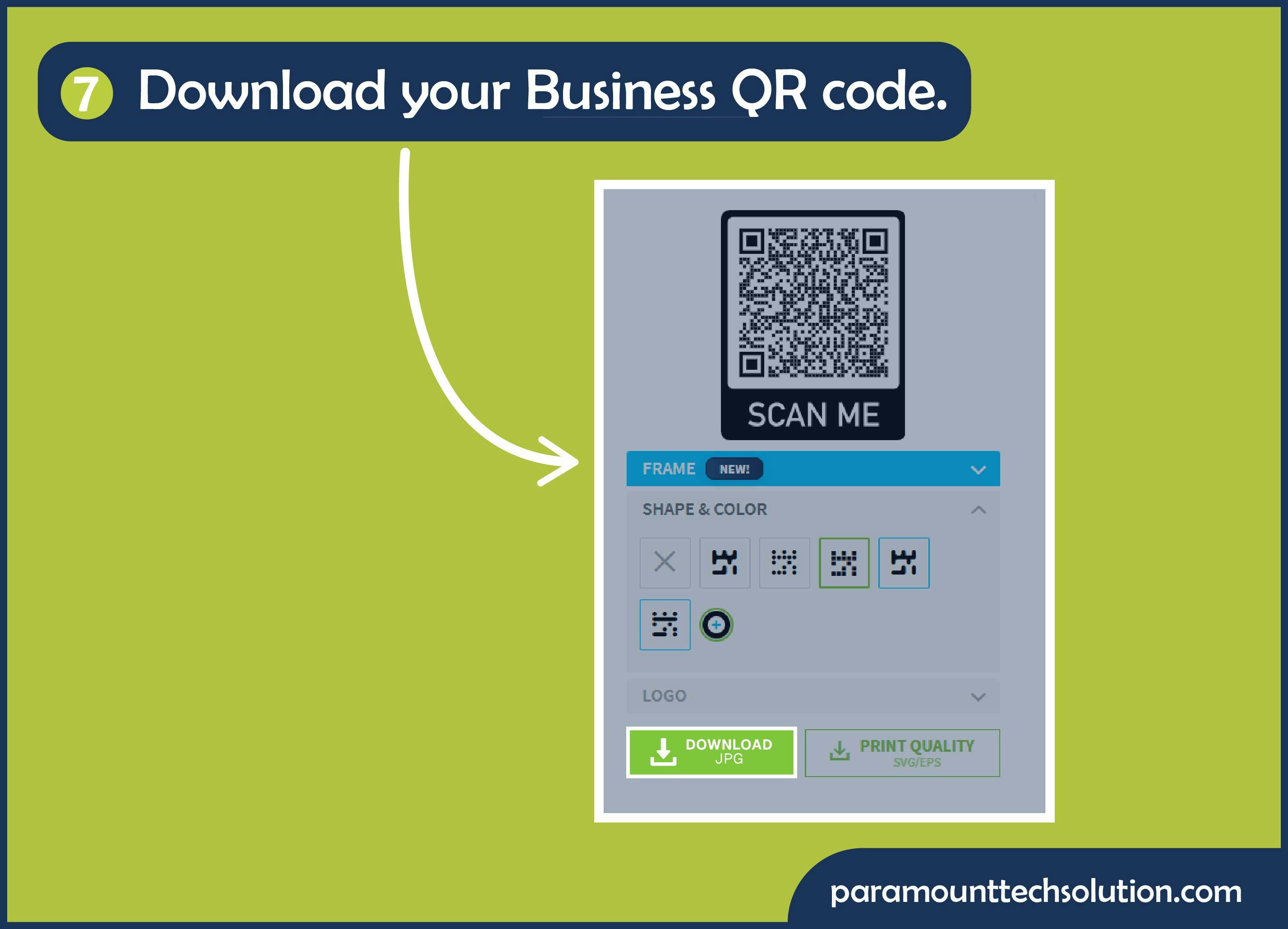 Download your Business QR code